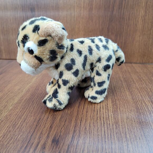 Cheetah Cub Cat Plush Busch Gardens Baby Vintage Souvenir Stuffed Animal Toy - Picture 4 of 9